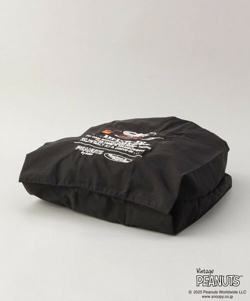 212 KITCHEN STORE / トゥーワントゥーキッチン ストア バッグ | PEANUTS ストラップ付ショッパーバッグ BK | 詳細5