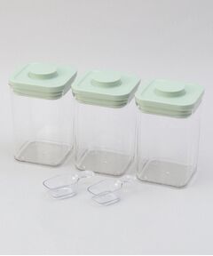 212 KITCHEN STORE / トゥーワントゥーキッチン ストア キッチンツール | ポップコンテナ3ピースセット ピスタチオ ＜OXO オクソー＞