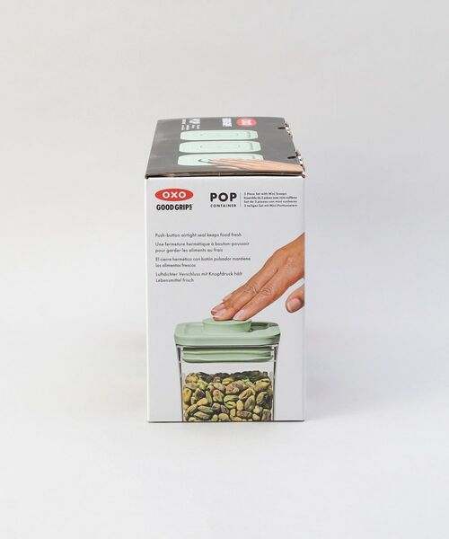 212 KITCHEN STORE / トゥーワントゥーキッチン ストア キッチンツール | ポップコンテナ3ピースセット ピスタチオ ＜OXO オクソー＞ | 詳細13