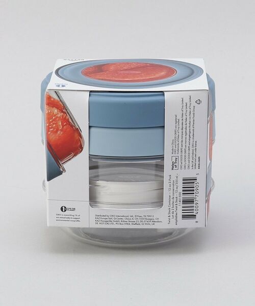 212 KITCHEN STORE / トゥーワントゥーキッチン ストア キッチンツール | ツイスト＆スタックコンテナ 355ml 2ピースセット ＜OXO オクソー＞ | 詳細10