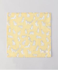 212 KITCHEN STORE / トゥーワントゥーキッチン ストア ハンカチ | ミャオウ ステッチハンドタオル 25×25 YE　 ＜フローレットロンドン ＞