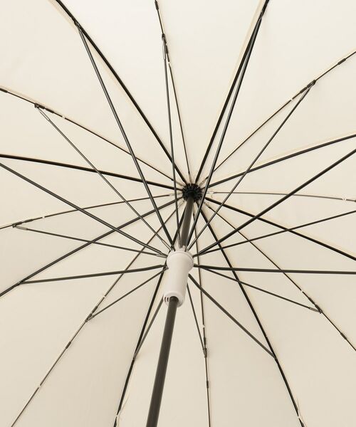 212 KITCHEN STORE / トゥーワントゥーキッチン ストア 傘 | アンブレラ 58cm ホワイトベージュ 長傘 ＜Shupatto シュパット＞ | 詳細3