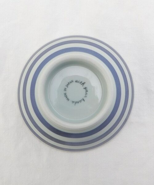 212 KITCHEN STORE / トゥーワントゥーキッチン ストア 食器 | 波佐見 くらわんか碗青ボーダー 手ぬぐい付 | 詳細4