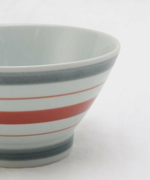 212 KITCHEN STORE / トゥーワントゥーキッチン ストア 食器 | 波佐見 くらわんか碗ボーダー 手ぬぐい付 | 詳細5