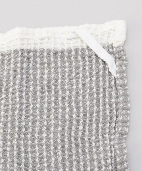 212 KITCHEN STORE / トゥーワントゥーキッチン ストア インテリア・生活雑貨・ホビー・ステーショナリー | ワッフルカラーラインキッチンクロス GY | 詳細3