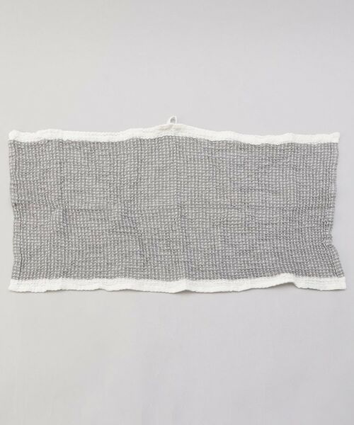 212 KITCHEN STORE / トゥーワントゥーキッチン ストア インテリア・生活雑貨・ホビー・ステーショナリー | ワッフルカラーラインキッチンタオル GY | 詳細1