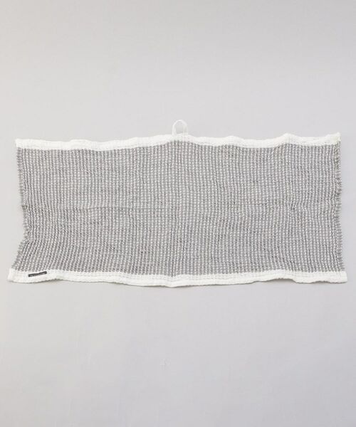 212 KITCHEN STORE / トゥーワントゥーキッチン ストア インテリア・生活雑貨・ホビー・ステーショナリー | ワッフルカラーラインキッチンタオル GY | 詳細2