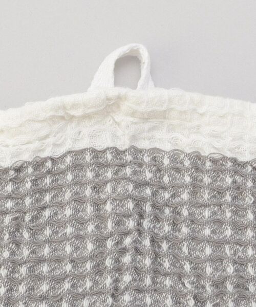 212 KITCHEN STORE / トゥーワントゥーキッチン ストア インテリア・生活雑貨・ホビー・ステーショナリー | ワッフルカラーラインキッチンタオル GY | 詳細3