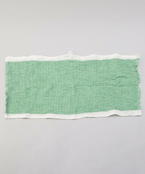 212 KITCHEN STORE / トゥーワントゥーキッチン ストア インテリア・生活雑貨・ホビー・ステーショナリー | ワッフルカラーラインキッチンタオル GR | 詳細1