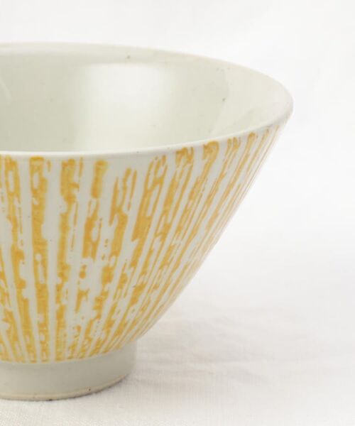 212 KITCHEN STORE / トゥーワントゥーキッチン ストア 食器 | 波佐見 かすり十草茶碗 YE | 詳細5