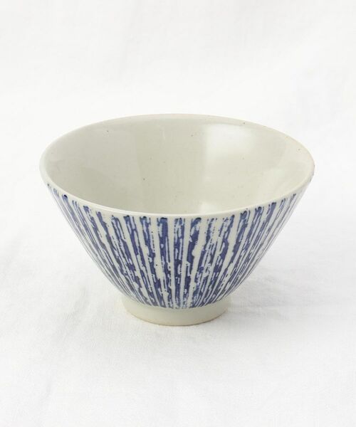 212 KITCHEN STORE / トゥーワントゥーキッチン ストア 食器 | 波佐見 かすり十草茶碗 BL | 詳細1