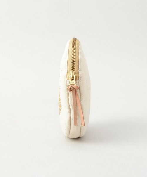 212 KITCHEN STORE / トゥーワントゥーキッチン ストア ポーチ | コットンリネン刺繍ポーチ ネコ | 詳細2