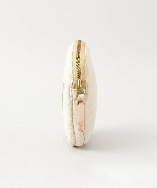 212 KITCHEN STORE / トゥーワントゥーキッチン ストア ポーチ | コットンリネン刺繍ポーチ アルパカ | 詳細2