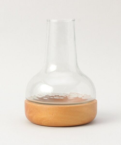 212 KITCHEN STORE / トゥーワントゥーキッチン ストア インテリア・インテリア雑貨 | シナリー ウッド＆ガラスベース　チムニー L | 詳細1