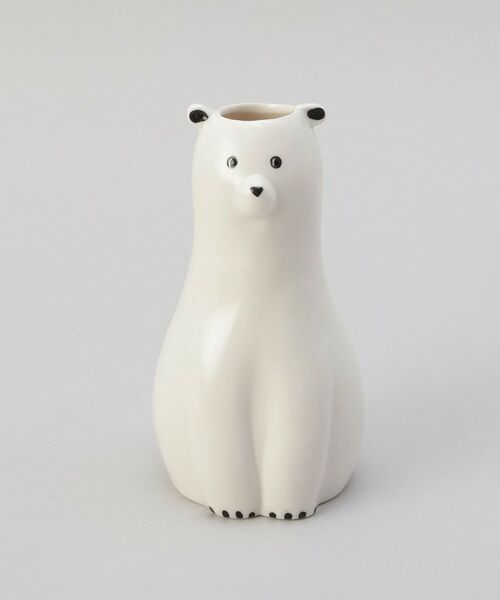 212 KITCHEN STORE / トゥーワントゥーキッチン ストア インテリア・インテリア雑貨 | シナリー モチーフ フラワーベース シロクマ | 詳細1