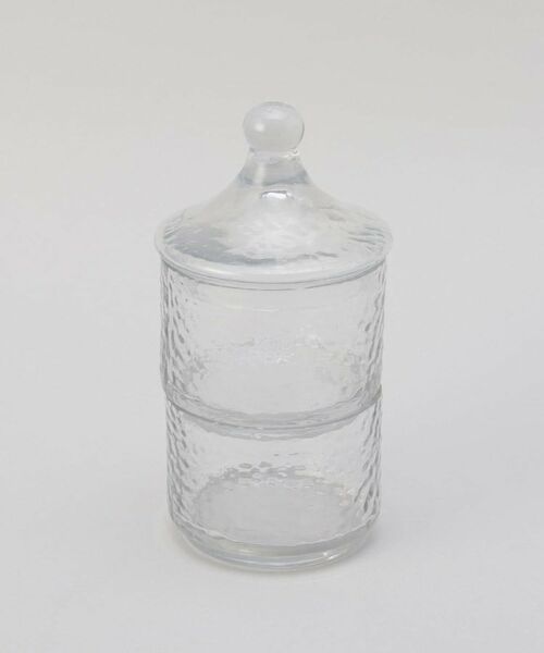 212 KITCHEN STORE / トゥーワントゥーキッチン ストア インテリア・インテリア雑貨 | シナリー リサイクルガラス キャニスター 2段 | 詳細1