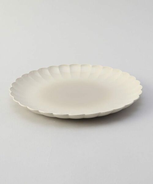 212 KITCHEN STORE / トゥーワントゥーキッチン ストア 食器 | 花プレート 大 ぼかし塗 BE | 詳細1