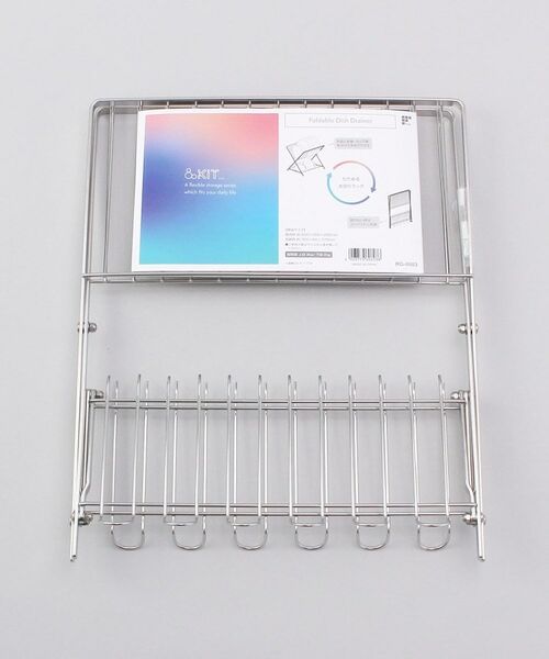 212 KITCHEN STORE / トゥーワントゥーキッチン ストア インテリア・インテリア雑貨 | &kit たためる水切りラック | 詳細4