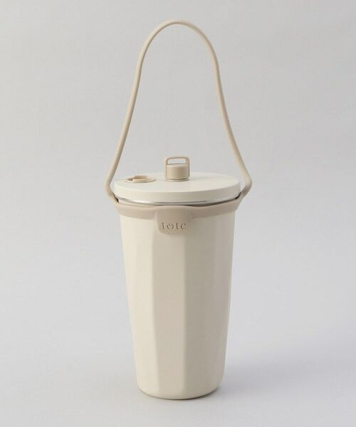 212 KITCHEN STORE / トゥーワントゥーキッチン ストア インテリア・生活雑貨・ホビー・ステーショナリー | ストロー付2wayタンブラー570ml アイボリー | 詳細1