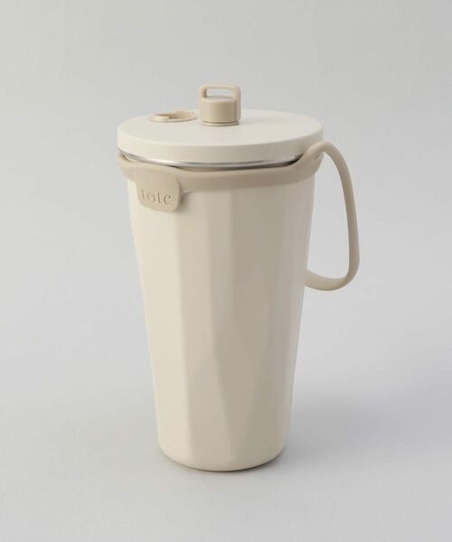 212 KITCHEN STORE / トゥーワントゥーキッチン ストア インテリア・生活雑貨・ホビー・ステーショナリー | ストロー付2wayタンブラー570ml アイボリー | 詳細3