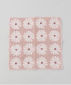 212 KITCHEN STORE / トゥーワントゥーキッチン ストア ハンカチ | 3重ガーゼハンカチ　白い花