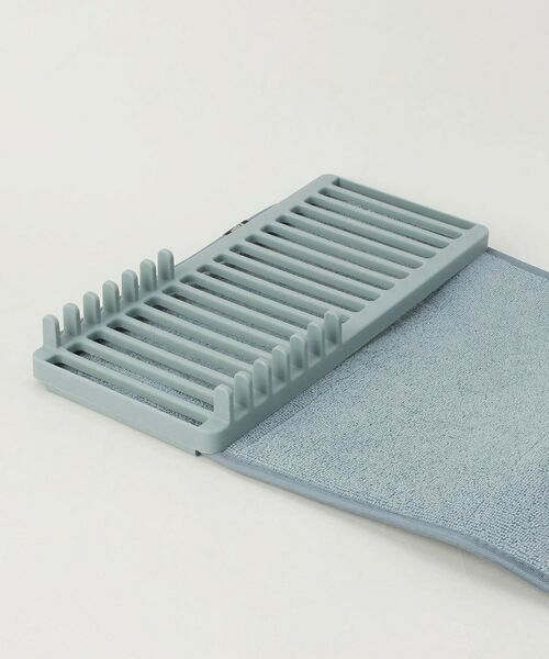 212 KITCHEN STORE / トゥーワントゥーキッチン ストア インテリア・インテリア雑貨 | ユードライ　ミニドライングマット　スレートブルー ＜Umbra アンブラ＞ | 詳細5