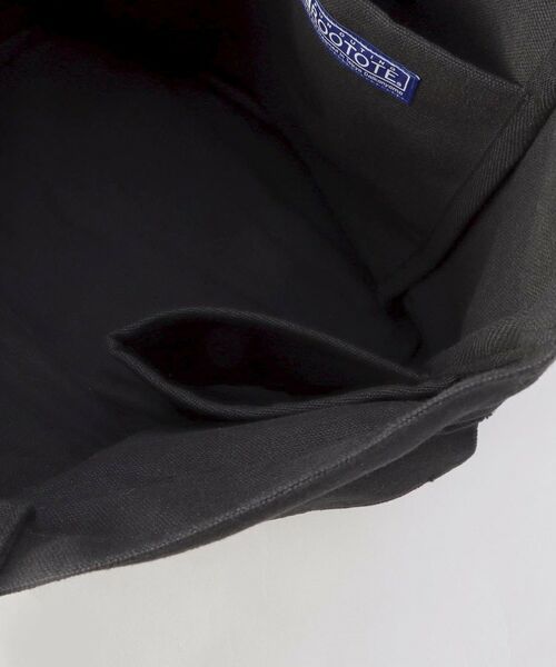 212 KITCHEN STORE / トゥーワントゥーキッチン ストア バッグ | ミディアム リサイクルコットン BK ＜ROOTOTE ルートート＞ | 詳細9