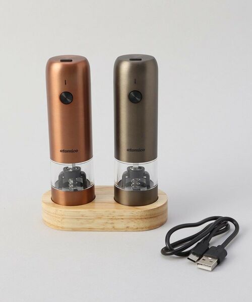 212 KITCHEN STORE / トゥーワントゥーキッチン ストア キッチンツール | ソルト＆ペッパー電動ミル 充電式 ＜atomico アトミコ＞ | 詳細2
