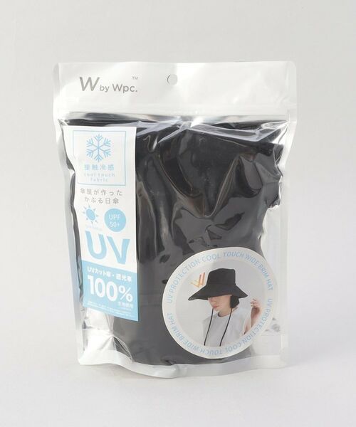 212 KITCHEN STORE / トゥーワントゥーキッチン ストア ハット | Wpc. UVカット接触冷感つば広ハット BK | 詳細7