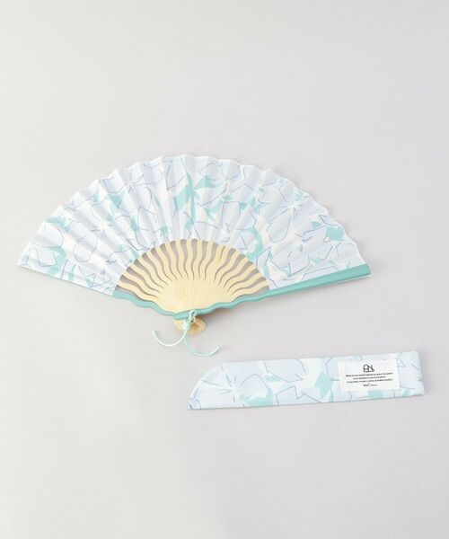 212 KITCHEN STORE / トゥーワントゥーキッチン ストア その他小物 | Wpc.GIFTBOX扇子 ウェーブボールド フラワーサックス | 詳細1
