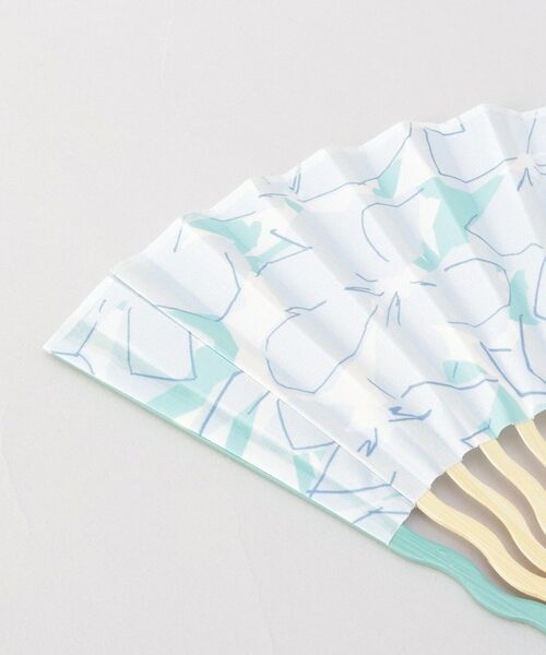 212 KITCHEN STORE / トゥーワントゥーキッチン ストア その他小物 | Wpc.GIFTBOX扇子 ウェーブボールド フラワーサックス | 詳細4