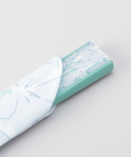 212 KITCHEN STORE / トゥーワントゥーキッチン ストア その他小物 | Wpc.GIFTBOX扇子 ウェーブボールド フラワーサックス | 詳細7