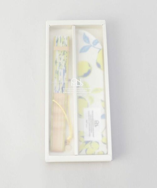 212 KITCHEN STORE / トゥーワントゥーキッチン ストア その他小物 | Wpc.GIFTBOX扇子 ウェーブ骨タイプ フルーツオフ | 詳細9