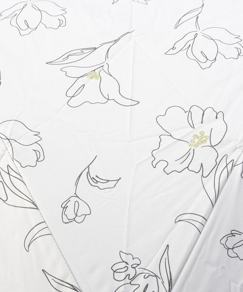 212 KITCHEN STORE / トゥーワントゥーキッチン ストア 傘 | Wpc. 遮光フラワードローイング mini OF 日傘/折傘 | 詳細5