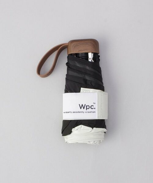 212 KITCHEN STORE / トゥーワントゥーキッチン ストア 傘 | Wpc.遮光切り継ぎtiny OFBK  日傘/折傘 | 詳細2