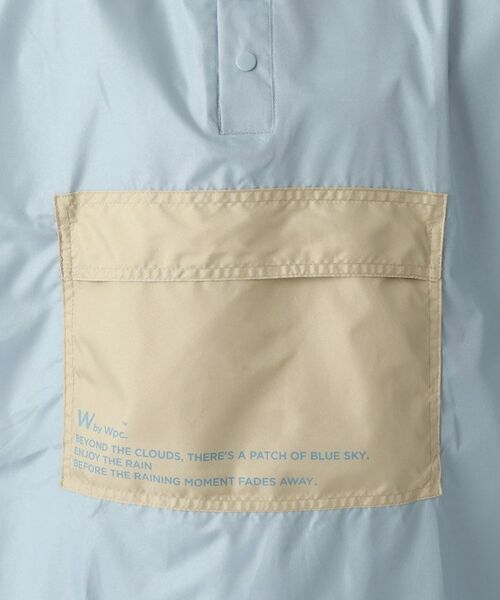 212 KITCHEN STORE / トゥーワントゥーキッチン ストア その他小物 | Wpc. パッカブルポンチョバイカラーユニセックス BGY | 詳細7