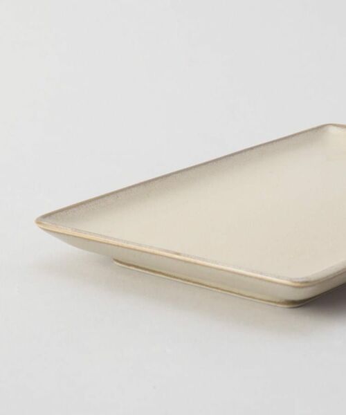 212 KITCHEN STORE / トゥーワントゥーキッチン ストア 食器 | ナチュラルカラー 角トレー 20.8×12.6cm GY | 詳細5