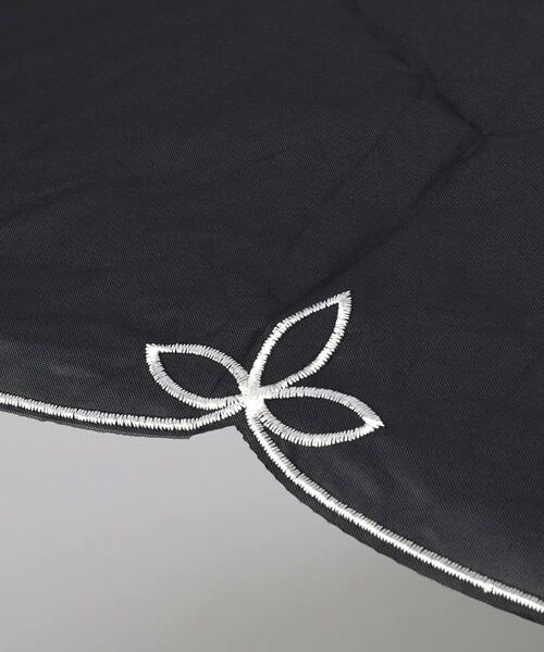 212 KITCHEN STORE / トゥーワントゥーキッチン ストア 傘 | Wpc. 遮光ドームワイドスカラップ mini BK 日傘 | 詳細5