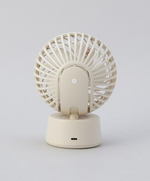 212 KITCHEN STORE / トゥーワントゥーキッチン ストア インテリア・生活雑貨・ホビー・ステーショナリー | ラウンドミニデスクファン 首振り機能付 WH | 詳細3