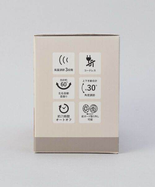 212 KITCHEN STORE / トゥーワントゥーキッチン ストア インテリア・生活雑貨・ホビー・ステーショナリー | ラウンドミニデスクファン 首振り機能付 WH | 詳細7