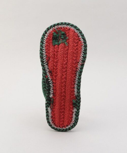 212 KITCHEN STORE / トゥーワントゥーキッチン ストア インナー・ルームウェア | コットンサンダル スイカ M RD | 詳細5