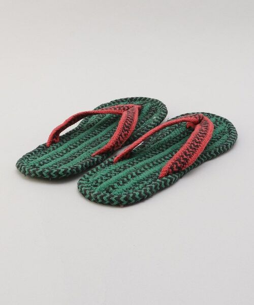 212 KITCHEN STORE / トゥーワントゥーキッチン ストア インナー・ルームウェア | コットンサンダル スイカ L GR | 詳細3