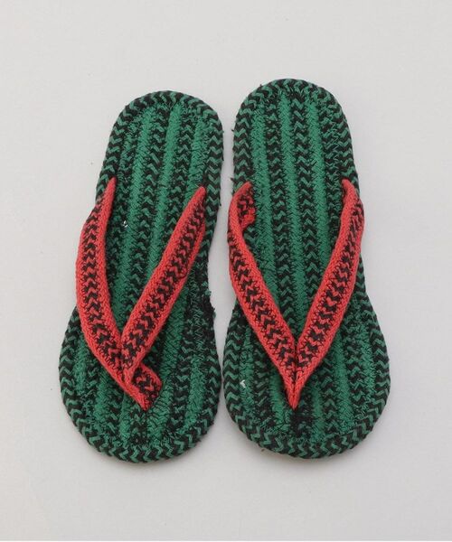 212 KITCHEN STORE / トゥーワントゥーキッチン ストア インナー・ルームウェア | コットンサンダル スイカ L GR | 詳細4