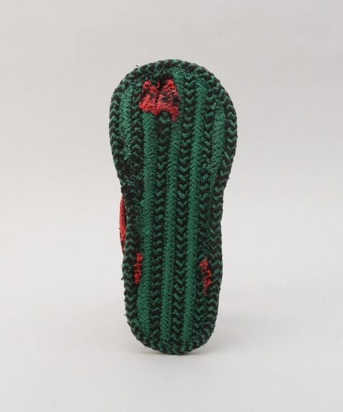 212 KITCHEN STORE / トゥーワントゥーキッチン ストア インナー・ルームウェア | コットンサンダル スイカ L GR | 詳細5