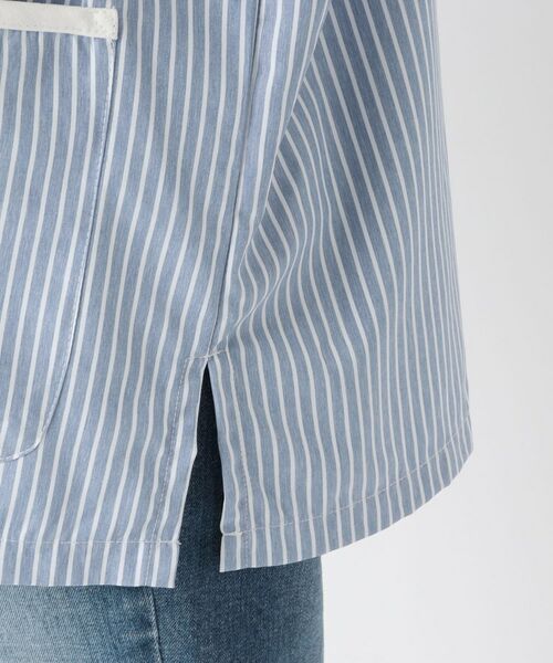 212 KITCHEN STORE / トゥーワントゥーキッチン ストア インテリア・生活雑貨・ホビー・ステーショナリー | ペンシルストライプ Vネックベストエプロン BL | 詳細8