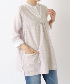 212 KITCHEN STORE / トゥーワントゥーキッチン ストア インテリア・生活雑貨・ホビー・ステーショナリー | ペンシルストライプ Vネックベストエプロン BE