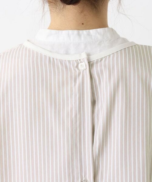 212 KITCHEN STORE / トゥーワントゥーキッチン ストア インテリア・生活雑貨・ホビー・ステーショナリー | ペンシルストライプ Vネックベストエプロン BE | 詳細5