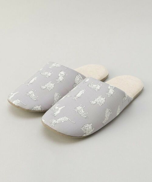 212 KITCHEN STORE / トゥーワントゥーキッチン ストア インテリア・インテリア雑貨 | ミャオウ スリッパ02 LGY ＜フローレットロンドン ＞ | 詳細1