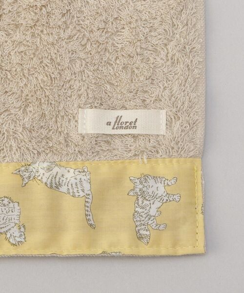 212 KITCHEN STORE / トゥーワントゥーキッチン ストア ハンカチ | ミャオウ ソフトハンドタオル YE ＜フローレットロンドン ＞ | 詳細3