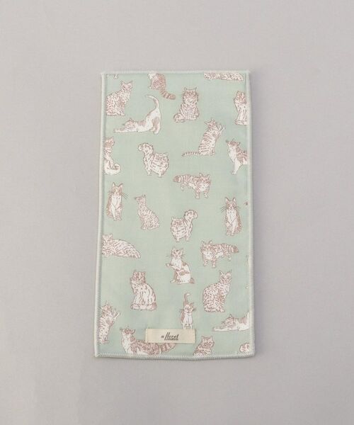 212 KITCHEN STORE / トゥーワントゥーキッチン ストア ハンカチ | ミャオウ ハーフハンドタオル MT ＜フローレットロンドン ＞ | 詳細1